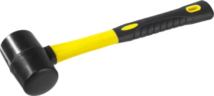 Киянка STAYER "PROFESSIONAL" резиновая ЧЕРНАЯ, с фиберглассовой ручкой 2054-40 купить в Губкинске