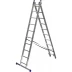 Лестница ЗУБР универсальная, двухсекционная со стабилизатором, 10 ступеней 38821-10 купить в Губкинске