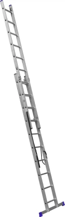 Лестница ЗУБР универсальная, двухсекционная со стабилизатором, 10 ступеней 38821-10 купить в Губкинске