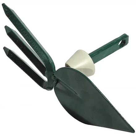 Мотыжка садовая RACO, лезвие лепесток, 3 зубца, с быстрозажимным механизмом, 75мм 4230-53819 купить в Губкинске