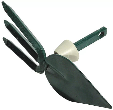 Мотыжка садовая RACO, лезвие лепесток, 3 зубца, с быстрозажимным механизмом, 75мм 4230-53819 купить в Губкинске