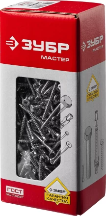 Саморезы по дереву, белый цинк, 3.5x45мм, 300шт, ЗУБР Мастер 4-300371-35-045 4-300371-35-045 купить в Губкинске