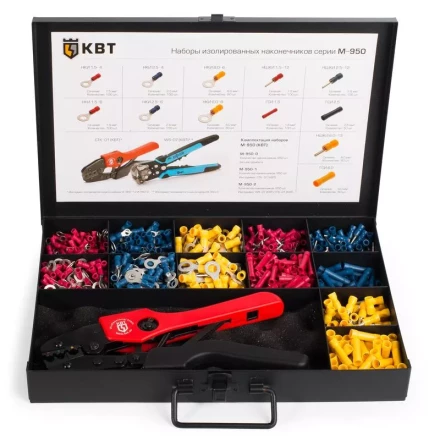 Набор изолированных наконечников М-950-1 КВТ купить в Губкинске