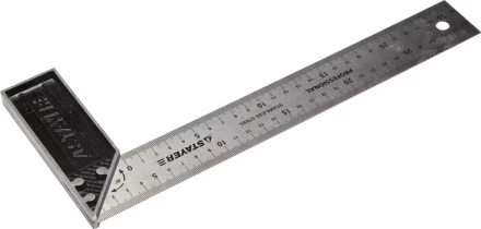 Угольник STAYER &quot;PROFI&quot; столярный, гравированная шкала, нержавеющее полотно 37мм, 300мм 3431-30_z01 купить в Губкинске