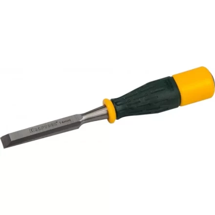 Стамеска KRAFTOOL &quot;EXPERT&quot; упрочненное полотно, ударочпрочная двухкомп ручка, стальной затыльник для ударных работ,14мм 1815-14_z01 купить в Губкинске