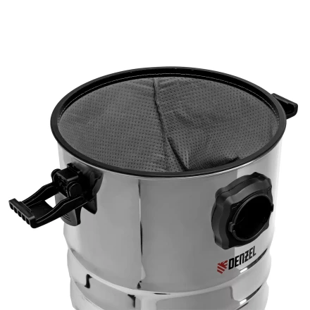 Пылесос строительный Denzel 28203 RVC30, 1400 Вт, бак 30 л, шланг 3 м, розетка с автосинхр. купить в Губкинске