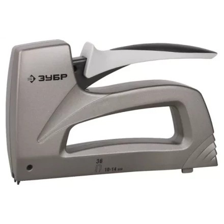 Степлер ЗУБР &quot;ПРЕМИУМ&quot;, пластинчатая пружина, литой корпус, тип 36 31512_z01 купить в Губкинске