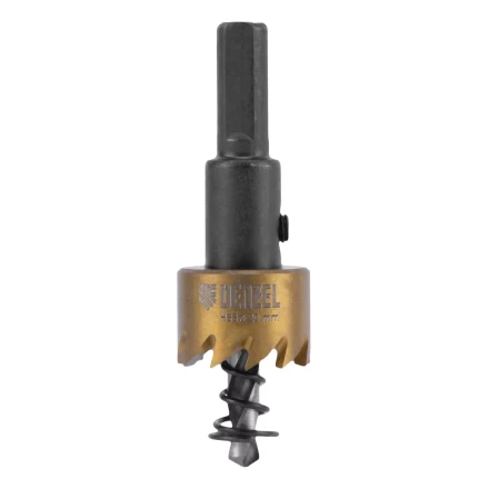 Коронка по металлу HSS, 20 мм, нитридтитановое покрытие Denzel 724101 купить в Губкинске