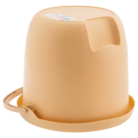 Ведро пластмассовое круглое Palisad 12 л, бежевое, Home 929495 купить в Губкинске