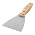 Шпательная лопатка из нержавеющей стали, 100 мм, буковая рукоятка, EFP Matrix 85617 купить в Губкинске