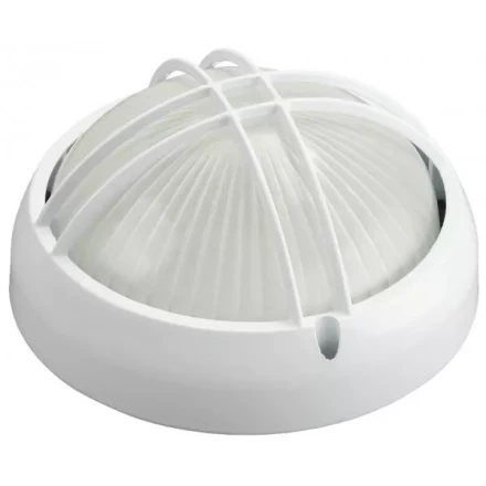 Светильник уличный СВЕТОЗАР "ОРБИТА" влагозащищенный, цвет белый, 60Вт SV-57311-W купить в Губкинске