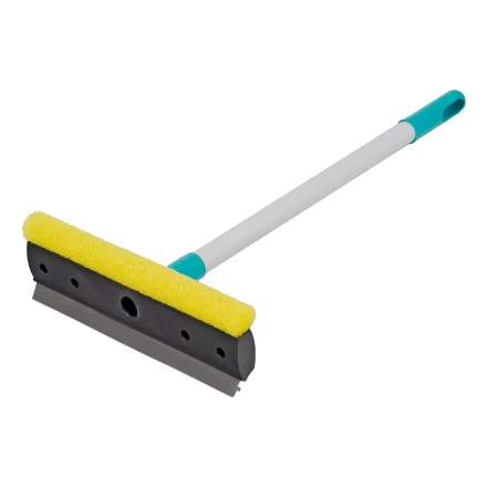 Щетка-окномойка с водосгоном, пластиковый черенок, 430х220 мм, Home Palisad 93590 купить в Губкинске