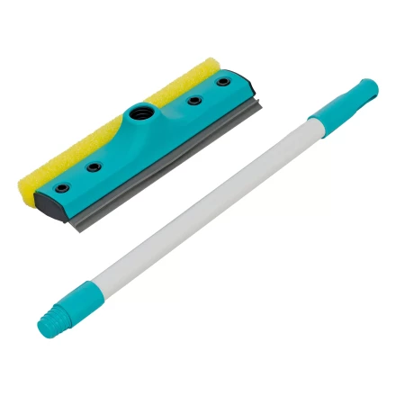 Щетка-окномойка с водосгоном, пластиковый черенок, 430х220 мм, Home Palisad 93590 купить в Губкинске