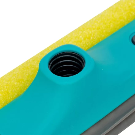 Щетка-окномойка с водосгоном, пластиковый черенок, 430х220 мм, Home Palisad 93590 купить в Губкинске