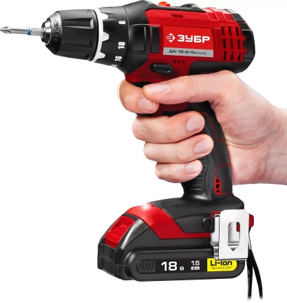 Дрель-шуруповерт 2 АКБ ДА-18-2-Ли КНМ2 серия МАСТЕР купить в Губкинске