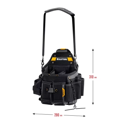 Поясная сумка электрика KRAFTOOL 38766 купить в Губкинске