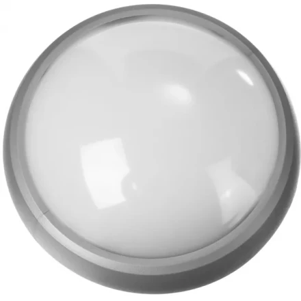 Светильник STAYER &quot;PROFI&quot; PROLight светодиодный, влагозащищенный IP65, пластиковый корпус, PC, влагозащищенный, круг, металлик, 4000К, 7(60Вт) 57362-60-S купить в Губкинске