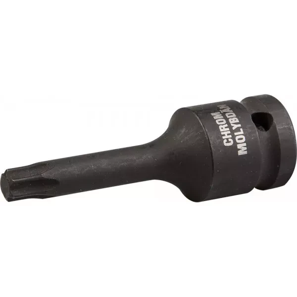 Торцовая головка KRAFTOOL "INDUSTRIE QUALITAT" ударная (1/2"), TORX, Cr-Mo, фосфатированная, T50 27952-50_z01 купить в Губкинске