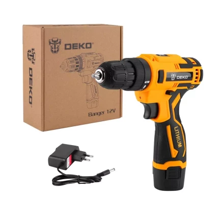 Дрель аккумуляторная DEKO Banger 12V SET1, 063-4129 купить в Губкинске