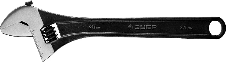ЗУБР 375/40 мм, разводной ключ (27251-37) купить в Губкинске