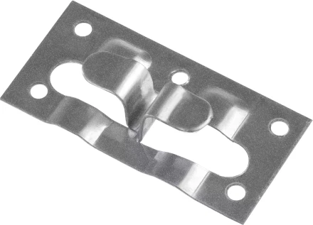 ЗУБР Кляймер-КГ, 10 x 34 x 70 мм, цинк, 50 шт, угловой крепеж для керамогранита (30857) купить в Губкинске