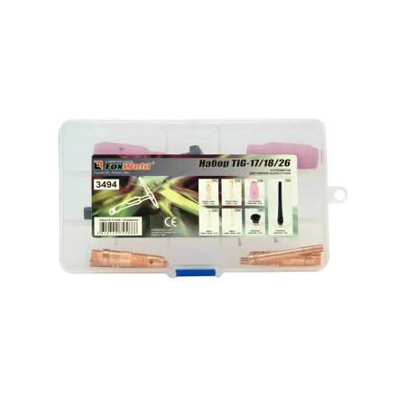 Набор комплектующих TIG17/18/26 FoxWeld купить в Губкинске