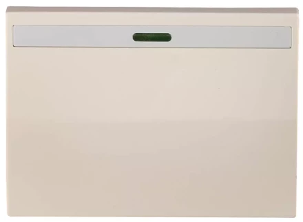 Выключатель СВЕТОЗАР &quot;ЭФФЕКТ&quot; проходной, с эффектом свечения, одноклавишный, без вставки и рамки, бежевый, 10A/~250B SV-54438-B купить в Губкинске