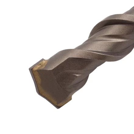 Бур по бетону Denzel, 22 x 260 мм, двойная спираль, три пылеотводящие кромки, 705052 купить в Губкинске