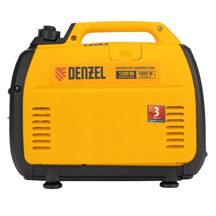 Генератор инверторный Denzel GT-1200iS, 1.2 кВт, 230 В, бак 2.4 л, закрытый корпус, ручной старт купить в Губкинске
