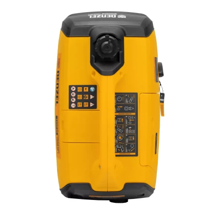 Генератор инверторный Denzel GT-1200iS, 1.2 кВт, 230 В, бак 2.4 л, закрытый корпус, ручной старт купить в Губкинске