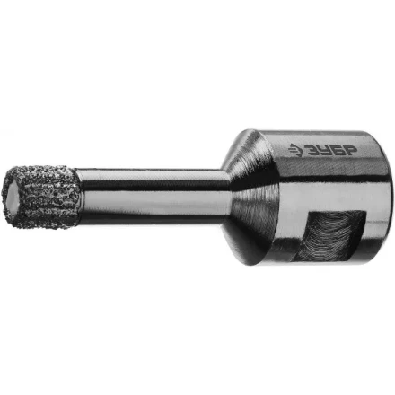 Коронка алмазная универсальная, технология ВВС, d=8 мм, посадка М14, ЗУБР Профессионал 29865-08-М14 29865-08-M14 купить в Губкинске