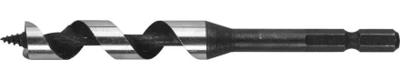 ЗУБР. Сверло по дереву, спираль Левиса, шестигранный хвостовик 1/4&quot;, 12х120мм 29483-120-12 купить в Губкинске