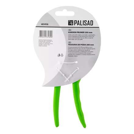 Секатор прямого реза Palisad, 200 мм, металлические обрезиненные рукоятки, 6054958 купить в Губкинске