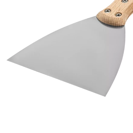 Шпательная лопатка из нержавеющей стали Matrix, 120 мм, буковая рукоятка, EFP 85618 купить в Губкинске