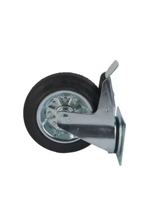 Колесо поворотное усиленное резина SRCB 80 200 мм с тормозом 1027198 купить в Губкинске