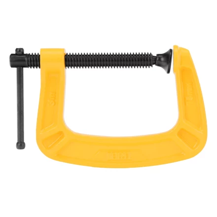 Струбцина G-образная Denzel, усиленная, 75 мм, 20642 купить в Губкинске