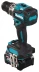 Аккумуляторная дрель-шуруповерт Makita XGT DF001GD201 купить в Губкинске