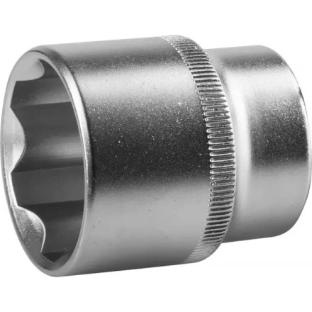 Торцовая головка ЗУБР &quot;МАСТЕР&quot; (1/2&quot;), Cr-V, SUPER LOCK, хроматированное покрытие, 32 мм 27725-32_z02 купить в Губкинске