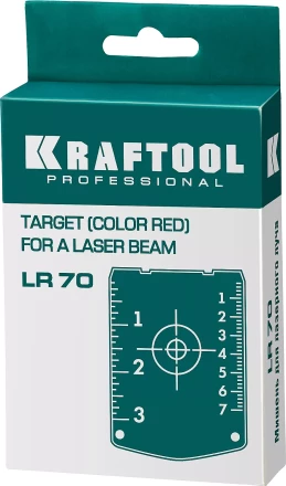 Мишень для лазерных приборов KRAFTOOL 34725 купить в Губкинске
