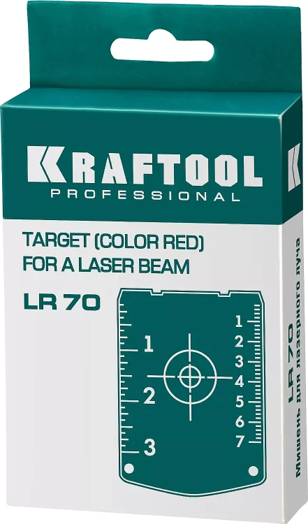 Мишень для лазерных приборов KRAFTOOL 34725 купить в Губкинске