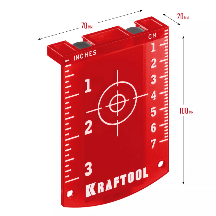 Мишень для лазерных приборов KRAFTOOL 34725 купить в Губкинске