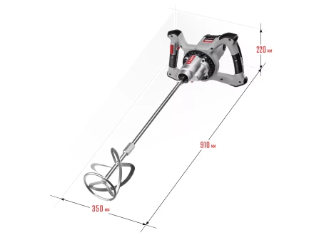 Миксер строительный 2 скорости МР-1600-2 серия МАСТЕР купить в Губкинске