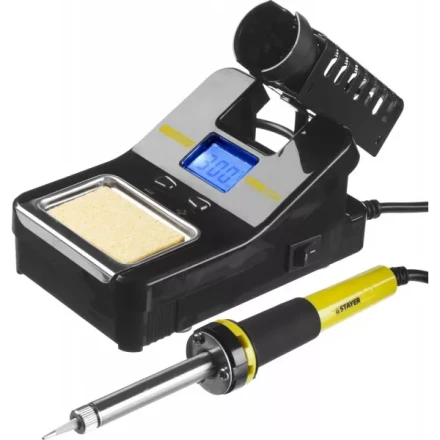 Паяльная станция STAYER &quot;PROFI&quot; цифровая с ЖК дисплеем, диапазон 160-520°C, шаг 10°C, 48Вт 55370 купить в Губкинске