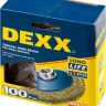 DEXX. Щетка коническая для УШМ, витая стальная латунированная проволока 0,3мм, 100ммхМ14 35105-100 купить в Губкинске