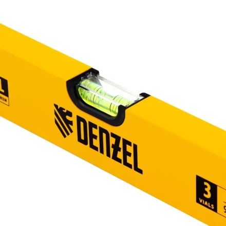 Уровень алюминиевый, 2000 мм, фрезерованный, 3 глазка Denzel 33686 купить в Губкинске