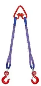 Строп текстильный двухветвевой 2СТ 8 т L=6 м SF7 180 мм Звено РТ-3 купить в Губкинске