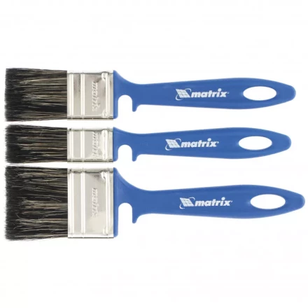 Набор кистей Водные краски 25 мм 35 мм 50 мм Color Line пластик Matrix 83349 купить в Губкинске