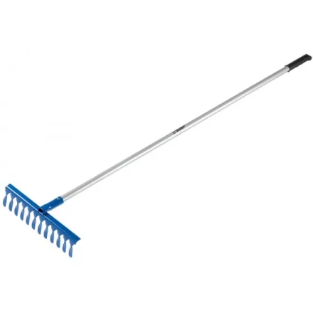 Грабли ЗУБР &quot;ЭКСПЕРТ&quot; витые, 12 зубцов, алюминиевый черенок, 380х95х1500мм 39585-12 купить в Губкинске