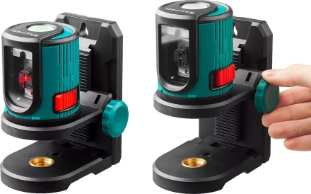 Нивелир лазерный линейный CL 20, сверхъяркий, KRAFTOOL 34700-2, держатель, 20м, IP54, точн. 0,2 мм/м 34700-2 купить в Губкинске