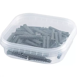 Дюбель 8х50 "Еж" распорный полипропиленовый 1000 шт Сибртех 46026